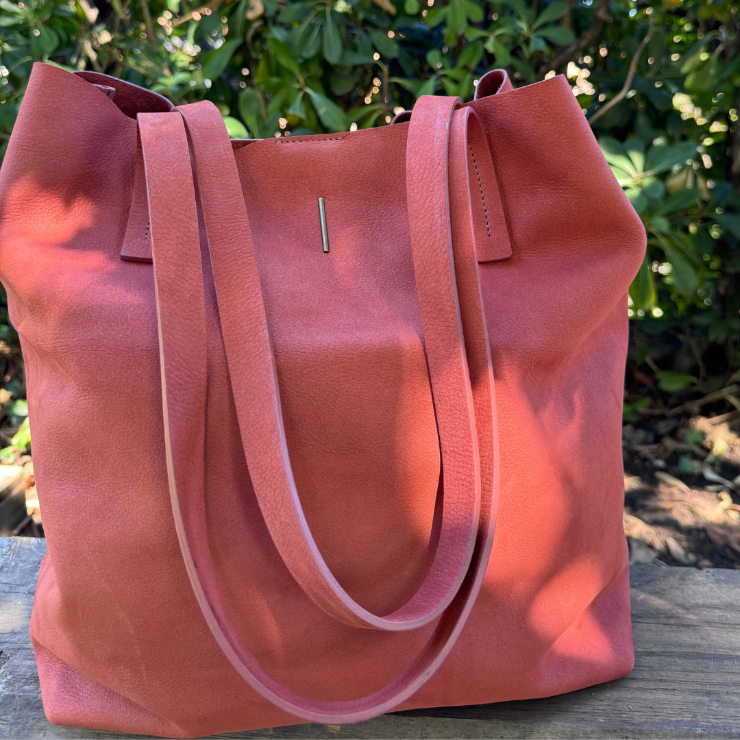 Alice bag long beach cuoio inglese