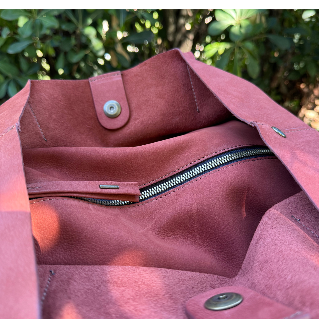 Alice bag long beach cuoio inglese