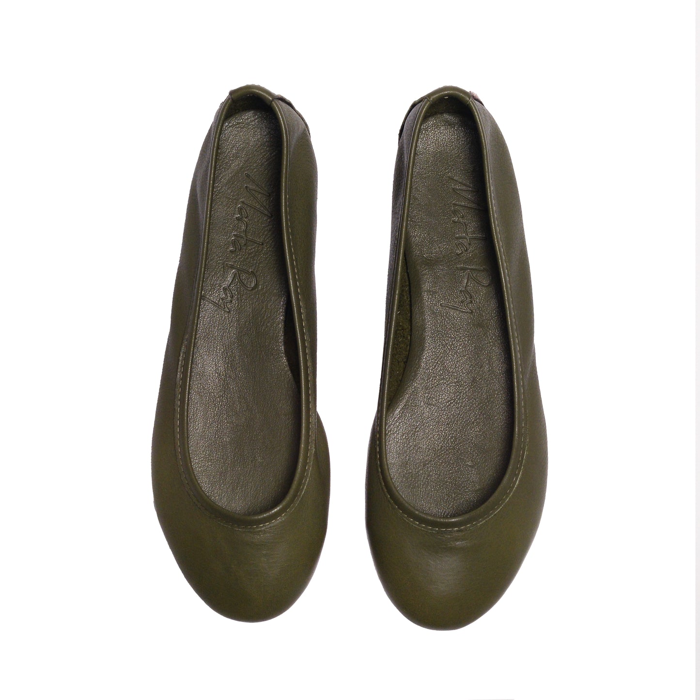 Ballerina Beppa glossy taupe