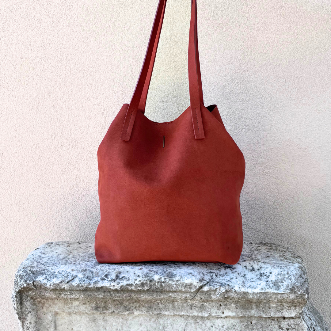 Alice bag long beach cuoio inglese