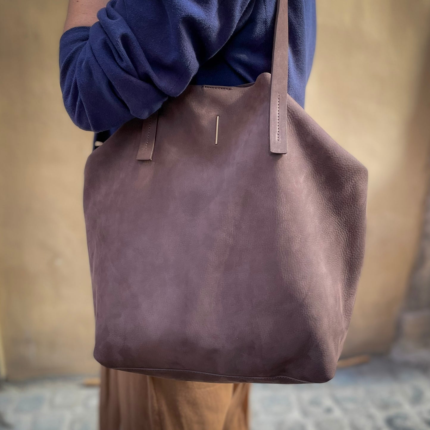 Alice bag long beach testa di moro