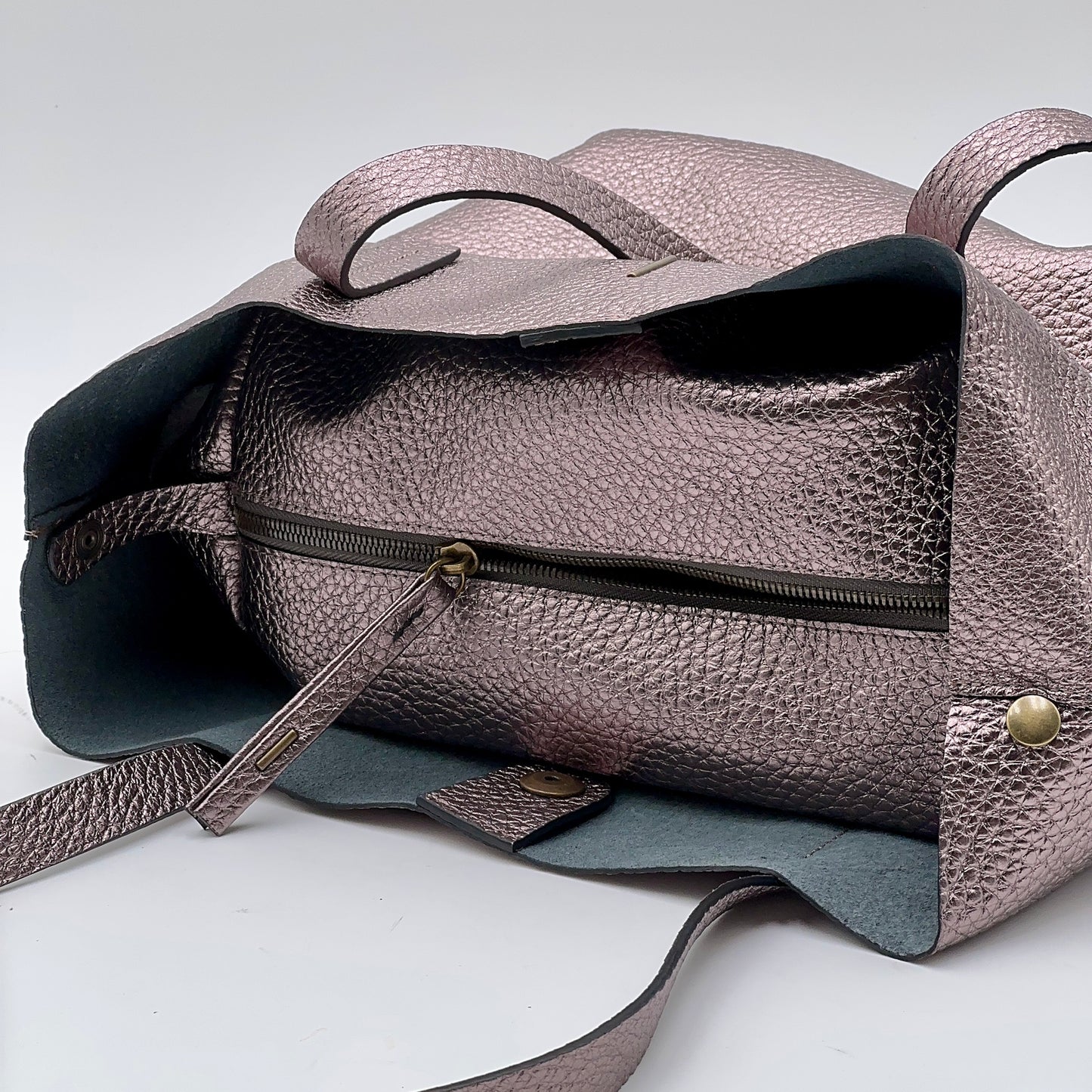Alice bag metaltaurus acciaio rose