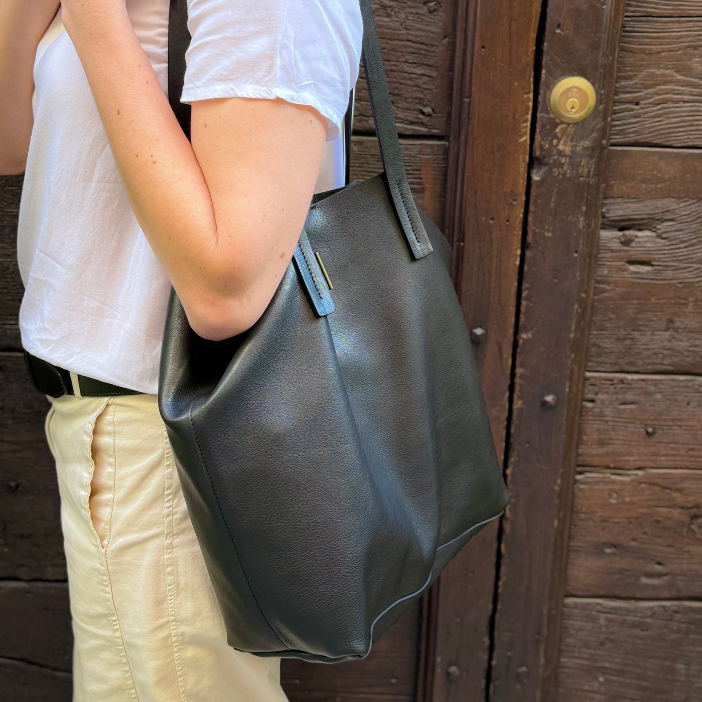 Alice bag ingrassato nero
