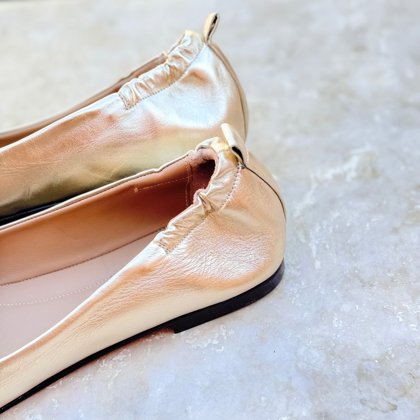 Ballerina Fiorella laminato platino