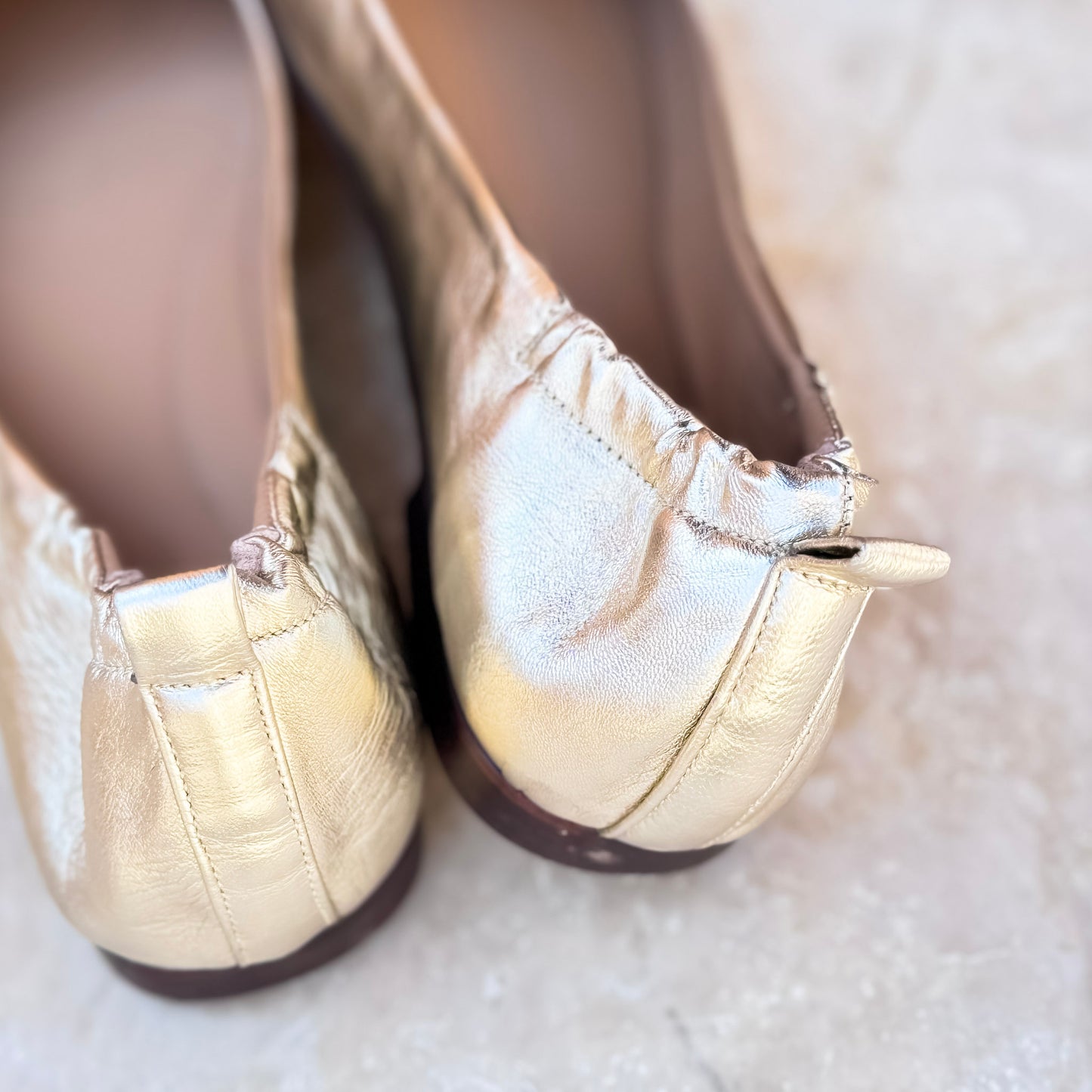 Ballerina Fiorella laminato platino