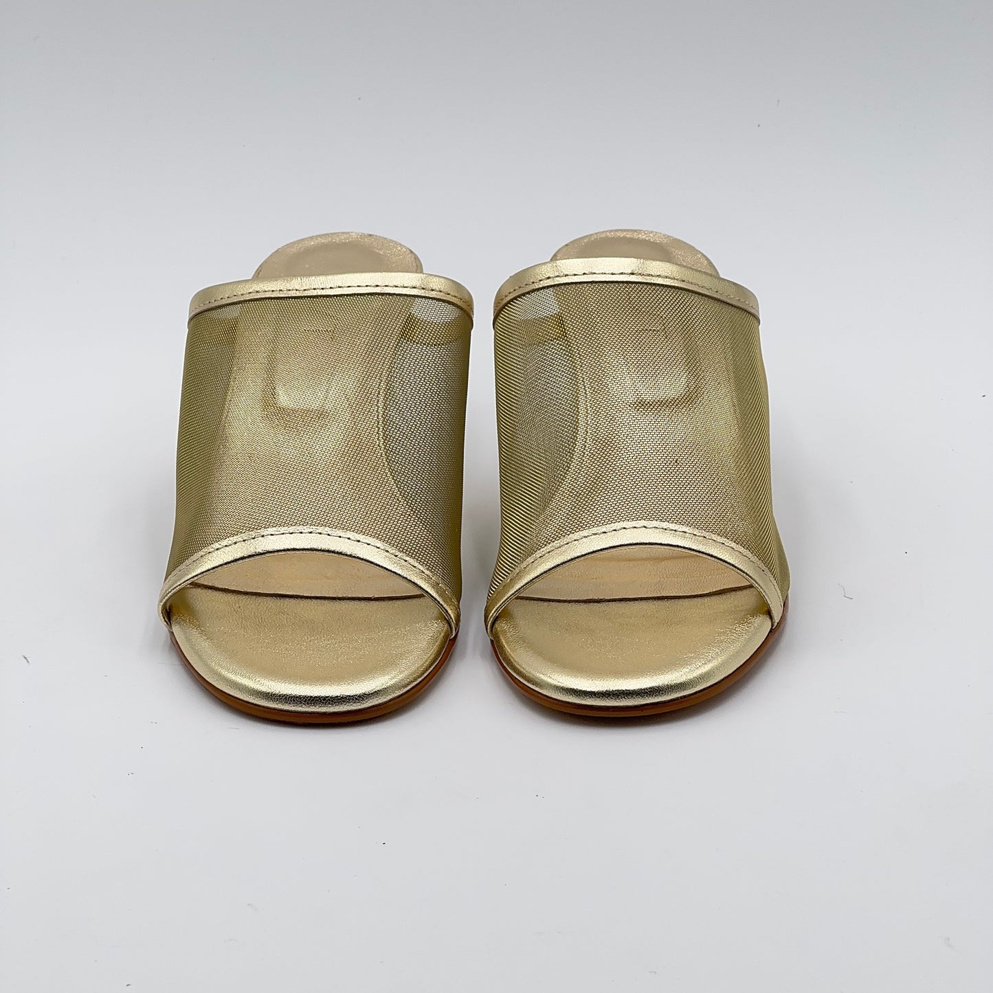 Sandalo Vela tulle platino