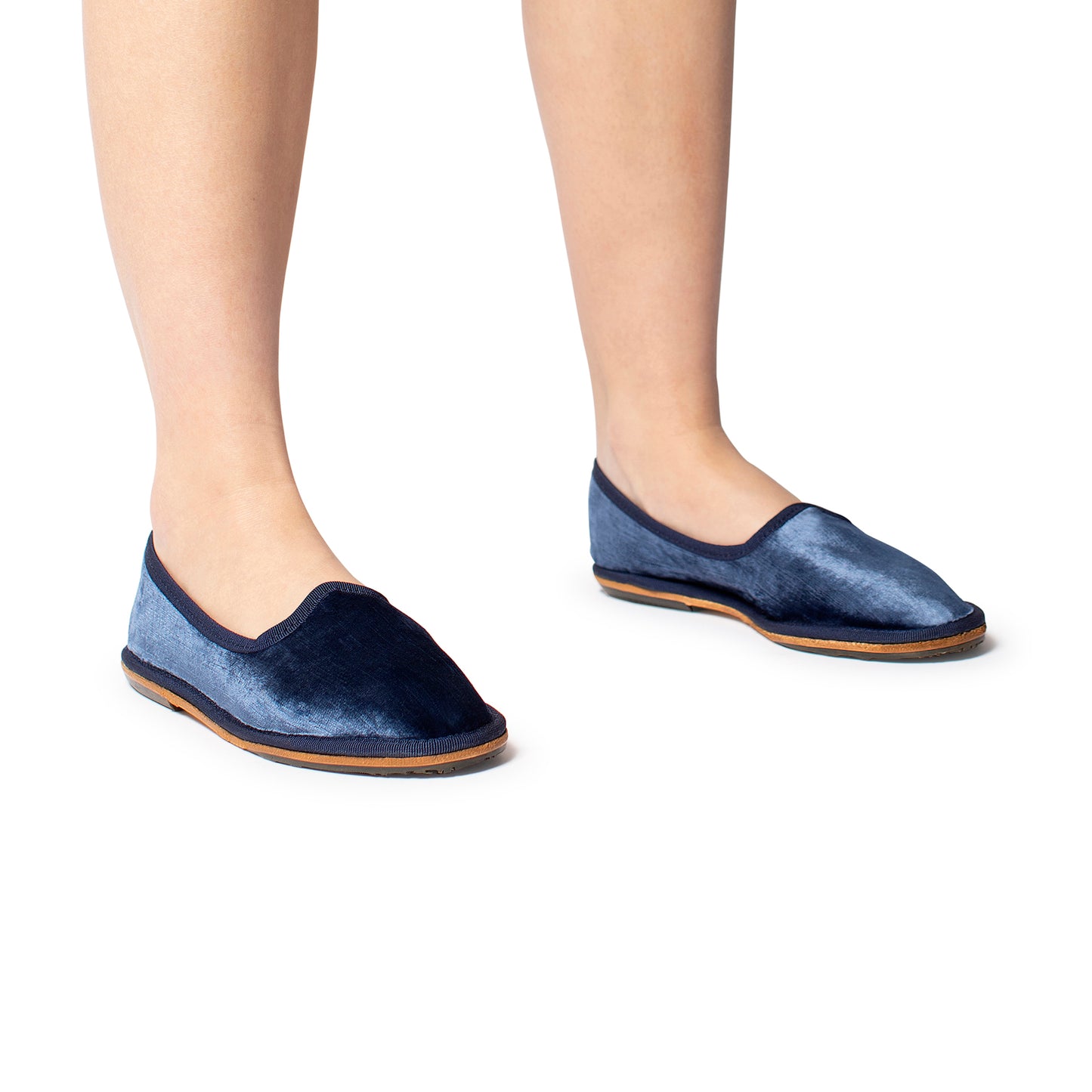 Friulana california velluto perla navy