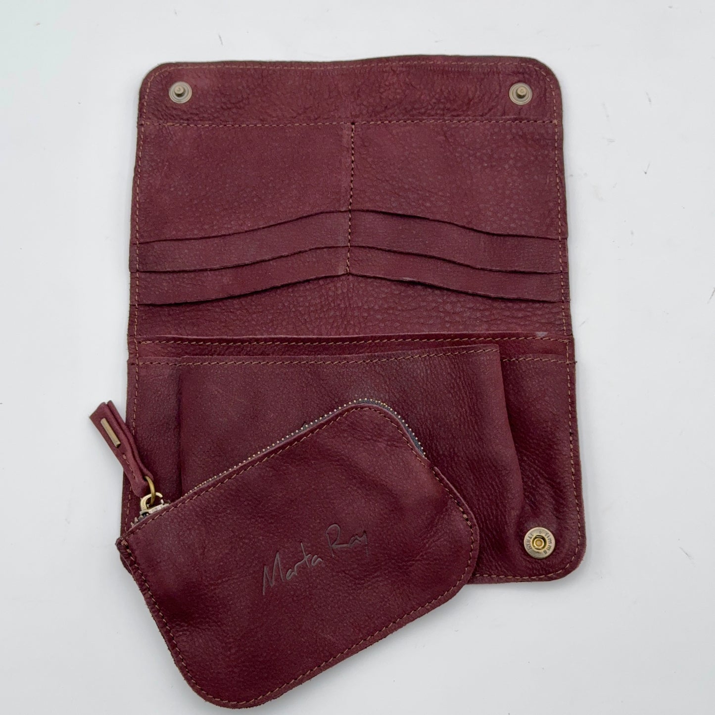 Kiki wallet sea thistle mousse