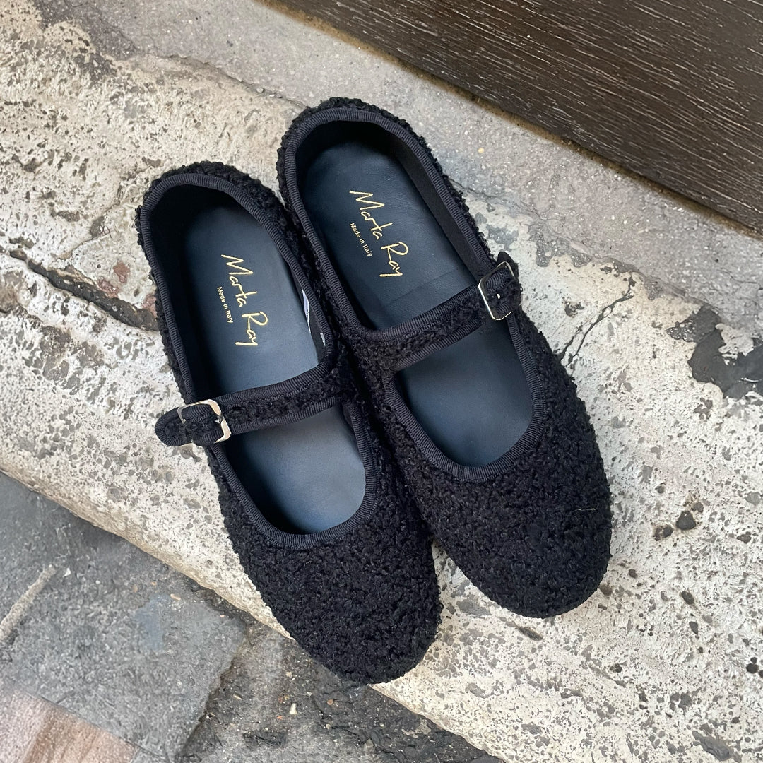 Friulana mary jane orsetto nero
