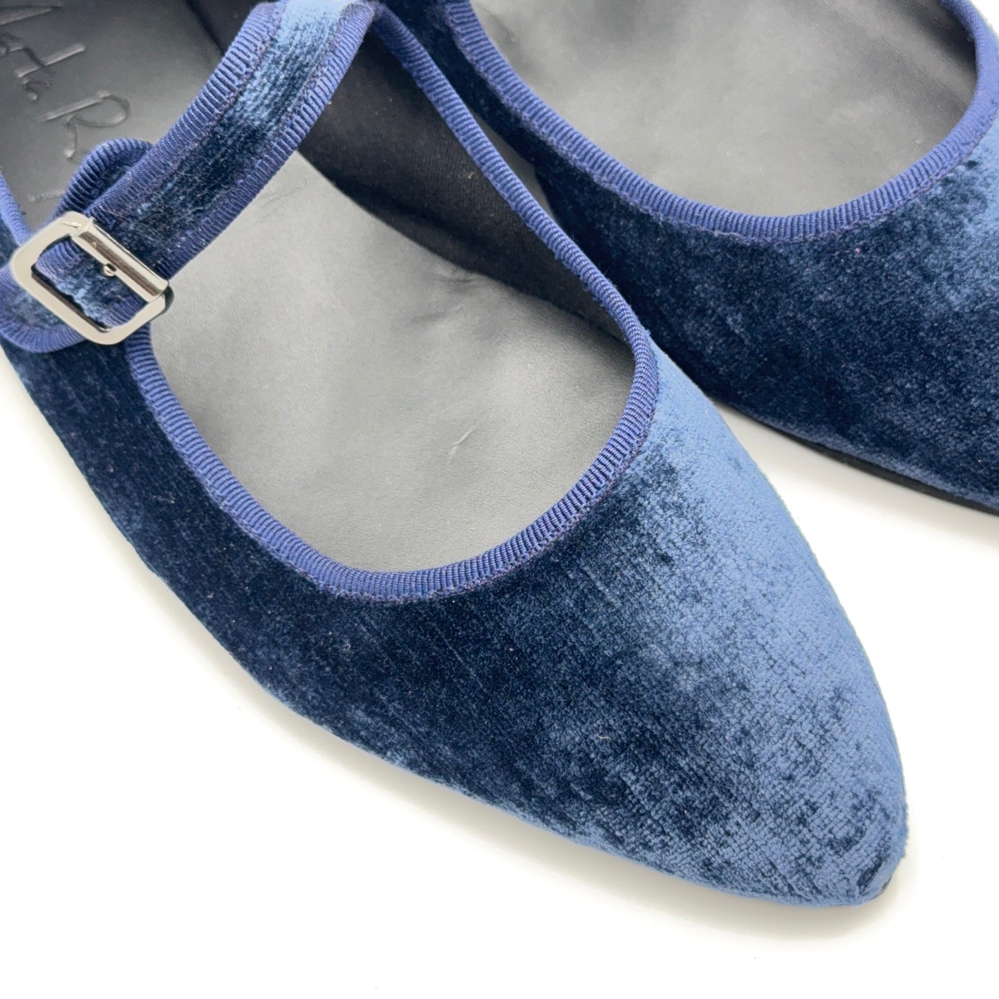 Scarpetta Flavia MJ velluto navy
