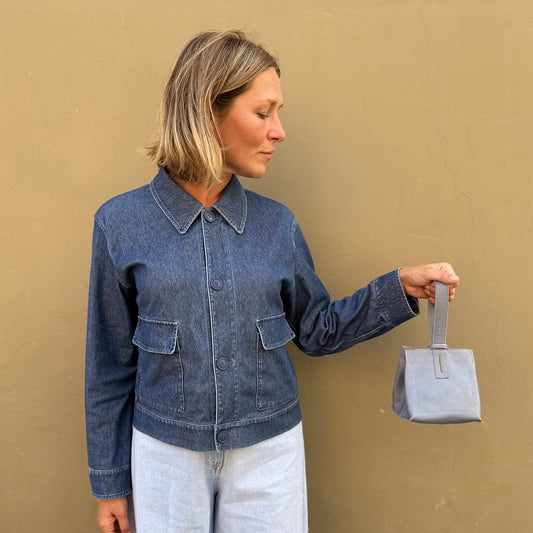 Sibilla camoscio+nastro naturale+nas boho