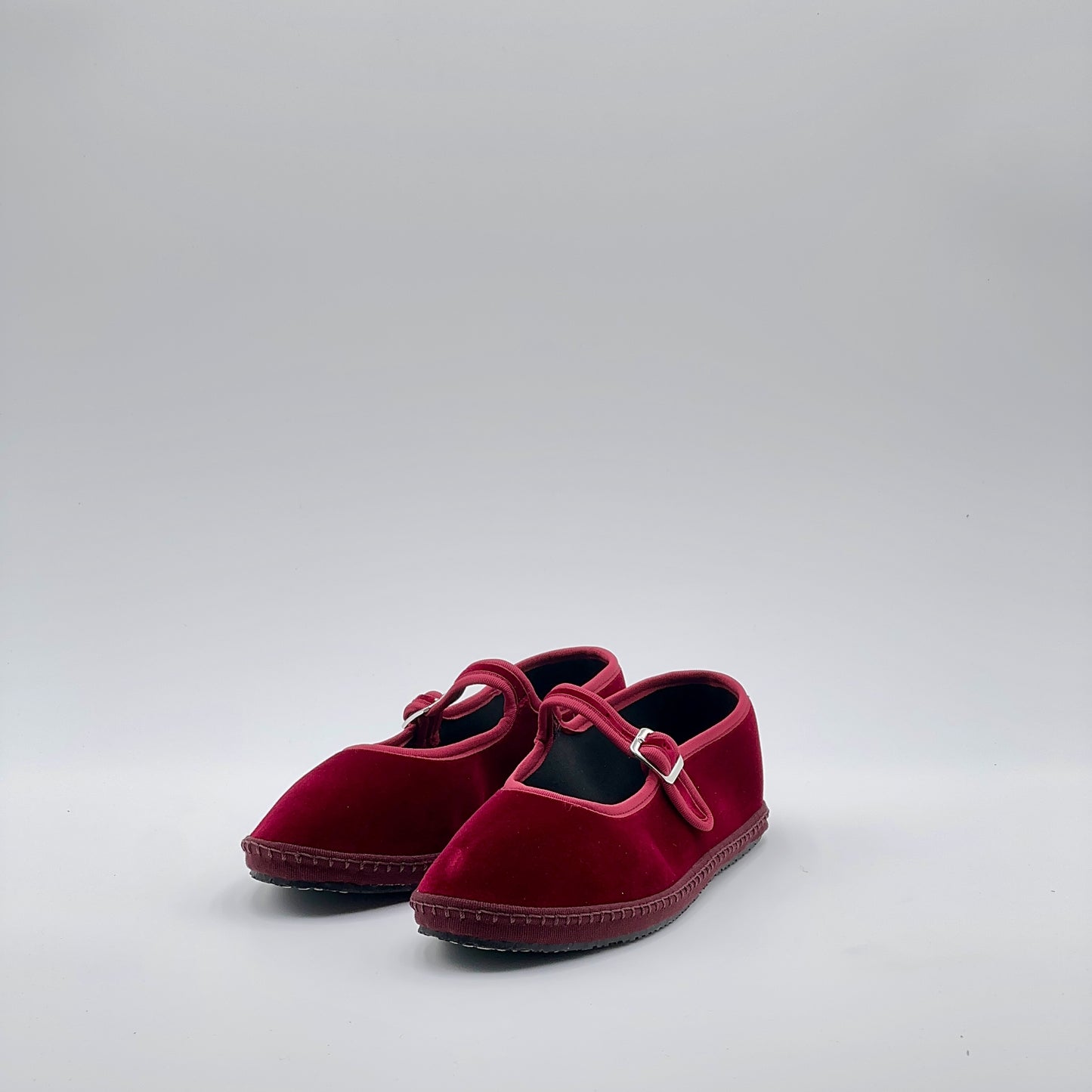 Friulana mary jane velluto bordeaux