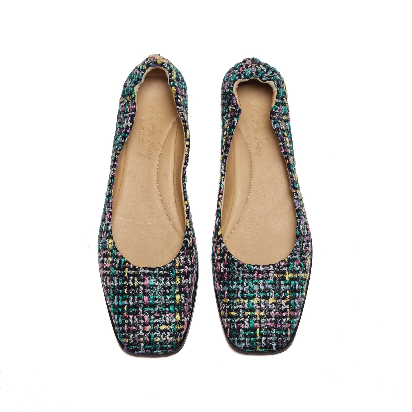 Ballerina Fiore boucle nero - Marta Ray