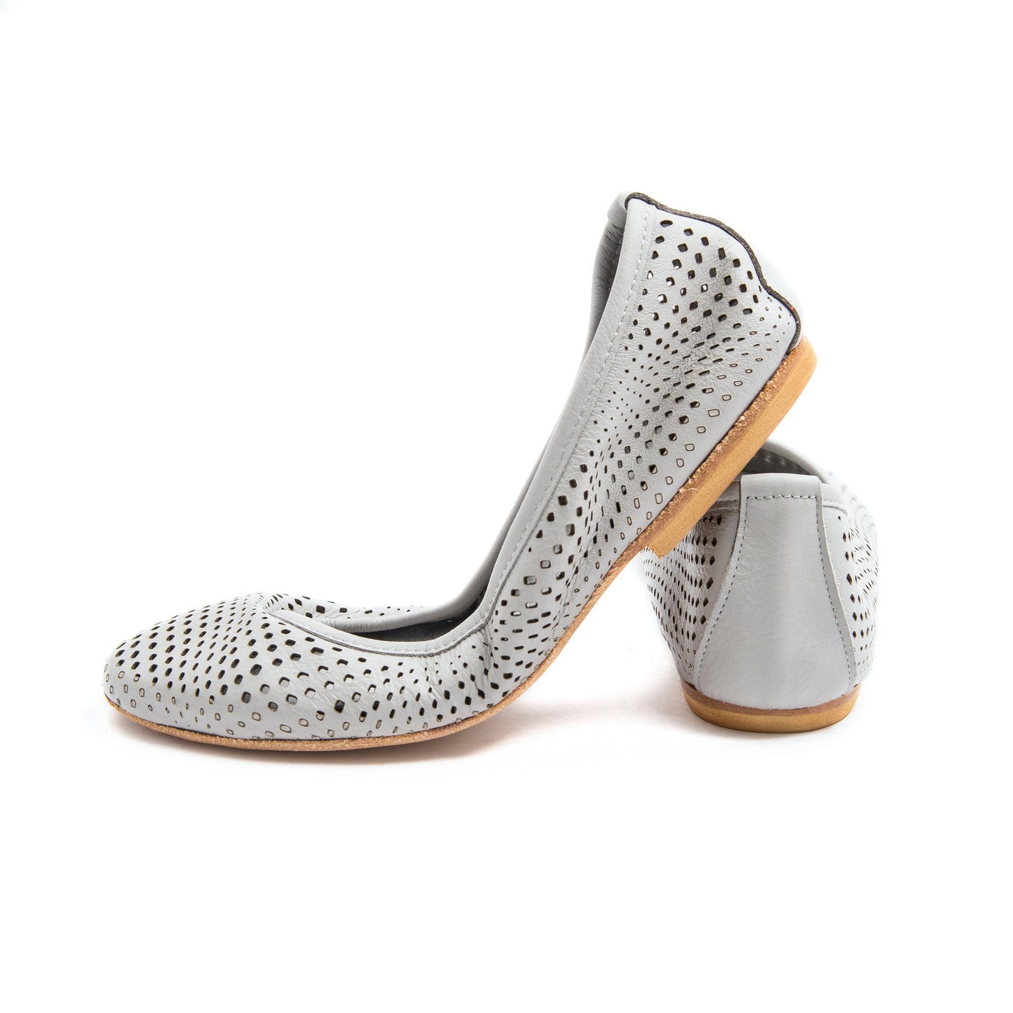 Ballerina quadri mousse nebbia - Marta Ray