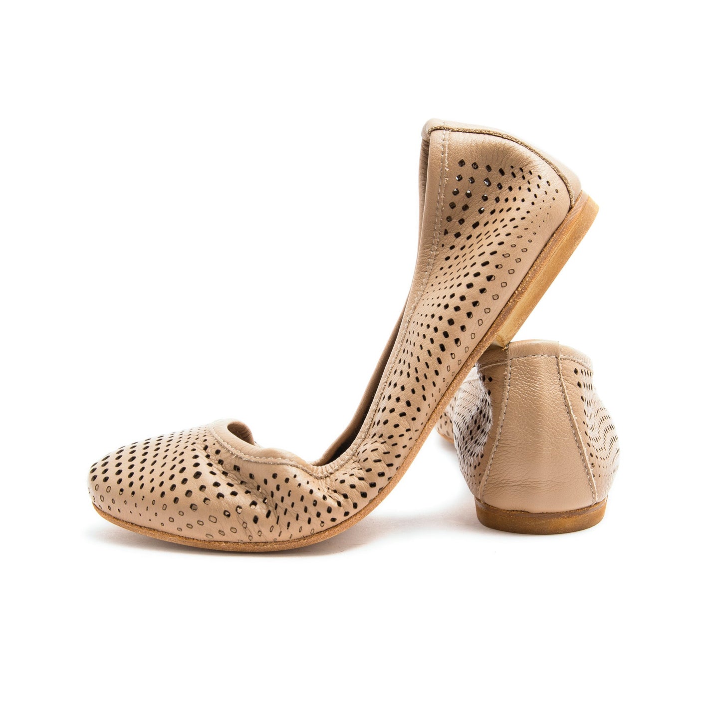 Ballerina quadri mousse nocciola - Marta Ray