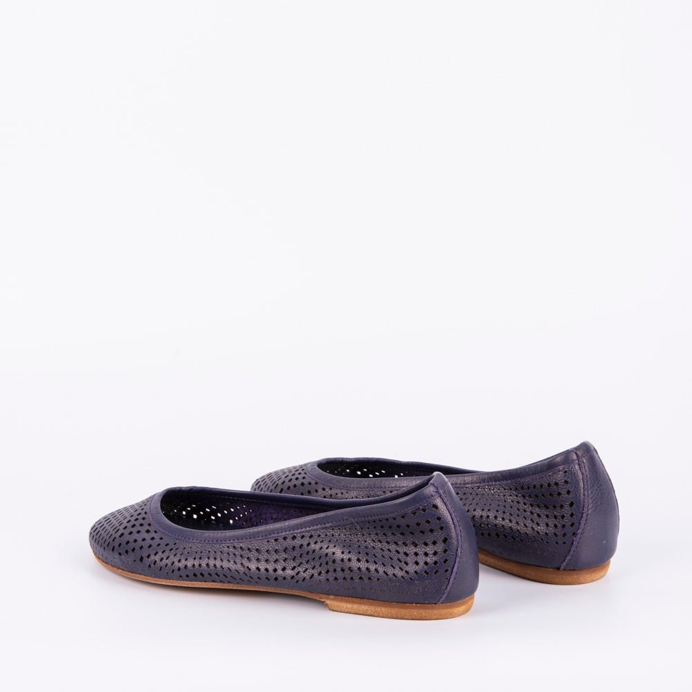 ballerina quadri mousse perlato purple - Marta Ray