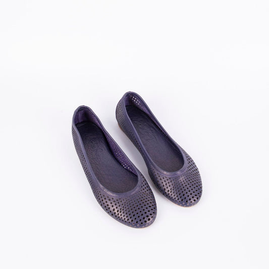 ballerina quadri mousse perlato purple - Marta Ray
