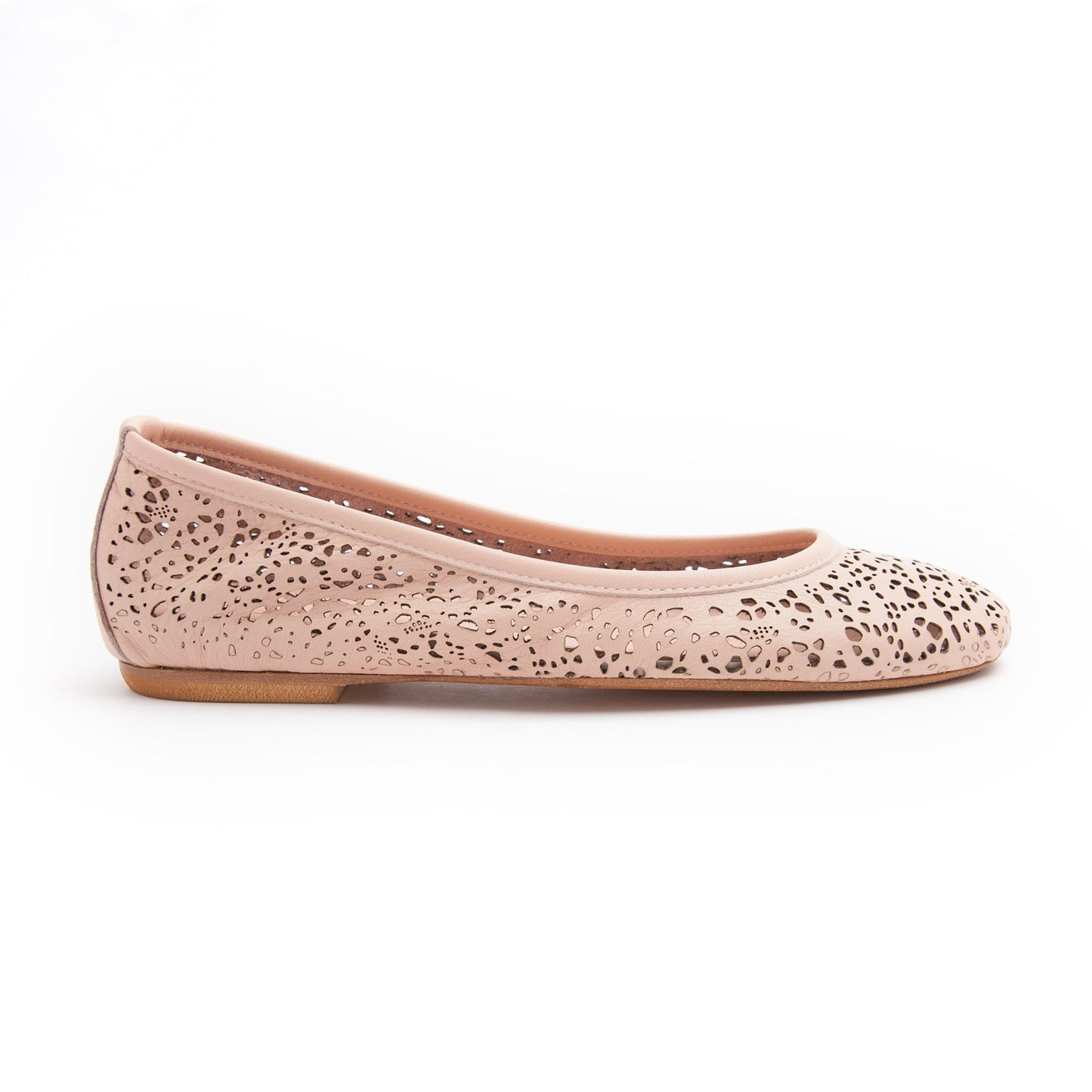 Ballerina ricamo mousse cipria - Marta Ray