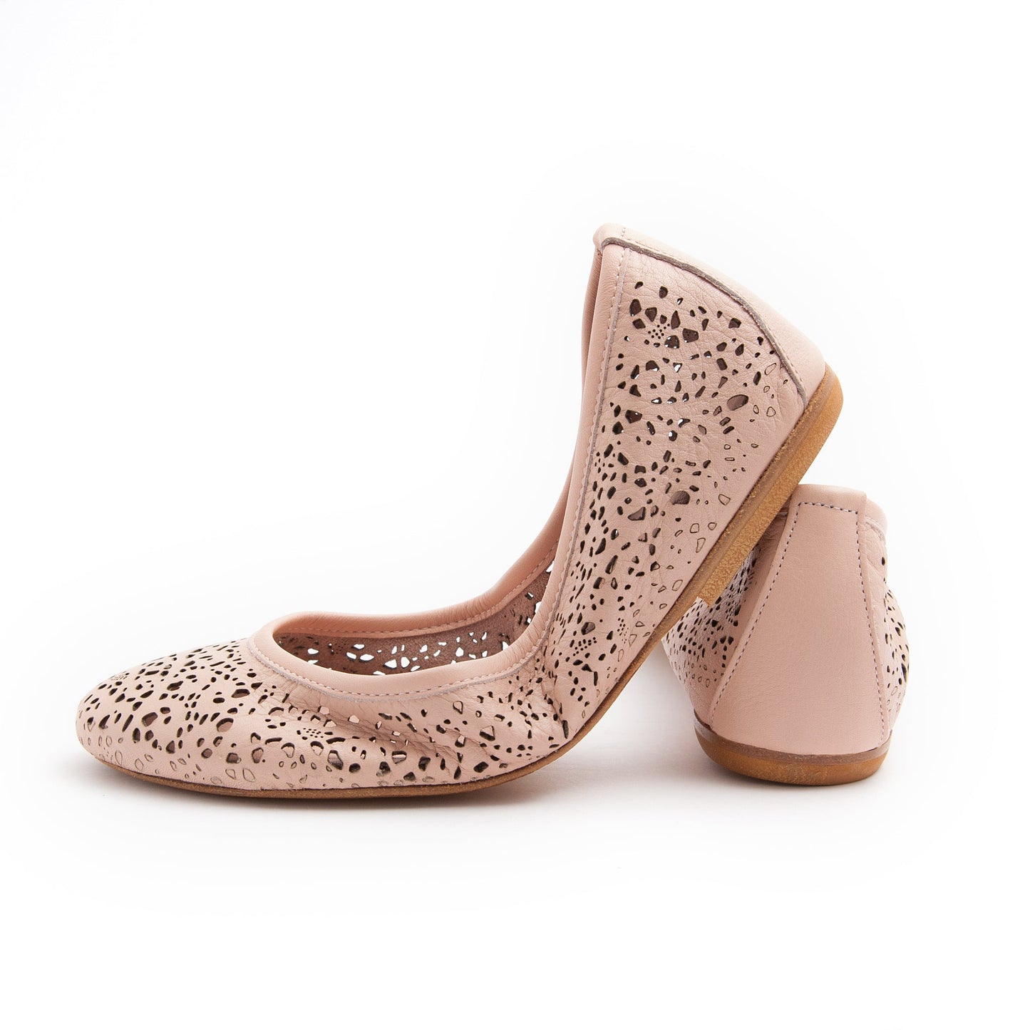 Ballerina ricamo mousse cipria - Marta Ray