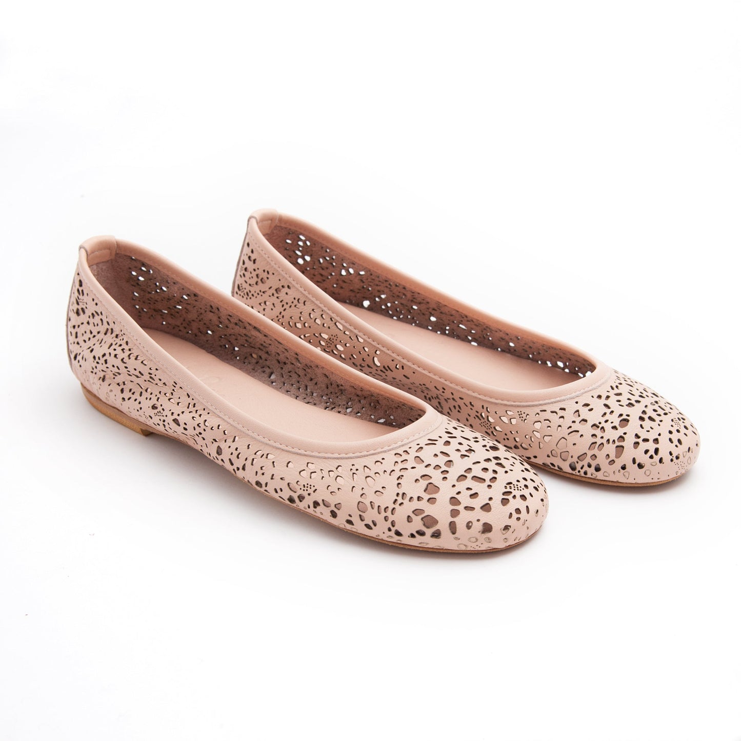 Ballerina ricamo mousse cipria - Marta Ray
