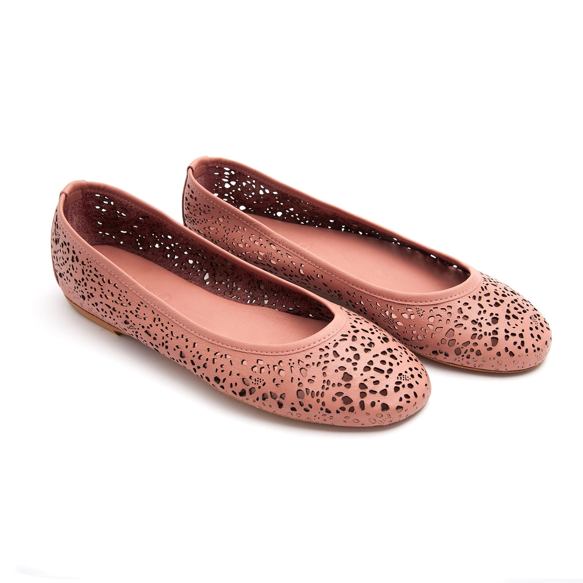 Ballerina ricamo mousse confetto - Marta Ray