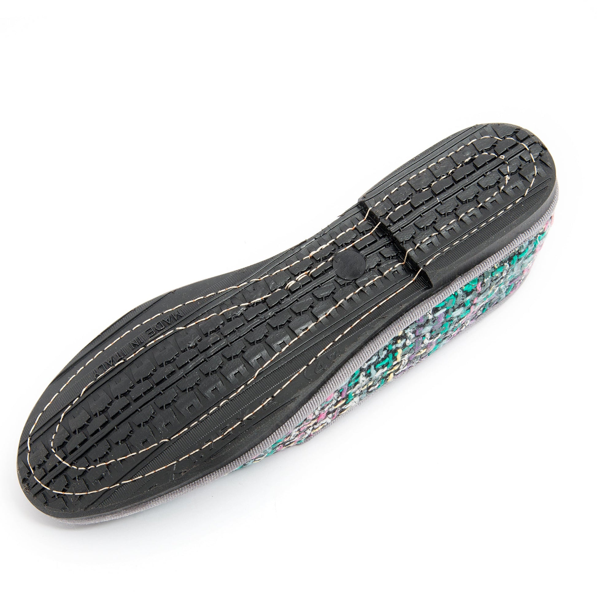 Friulana sacchetto boucle laminato nero - Marta Ray