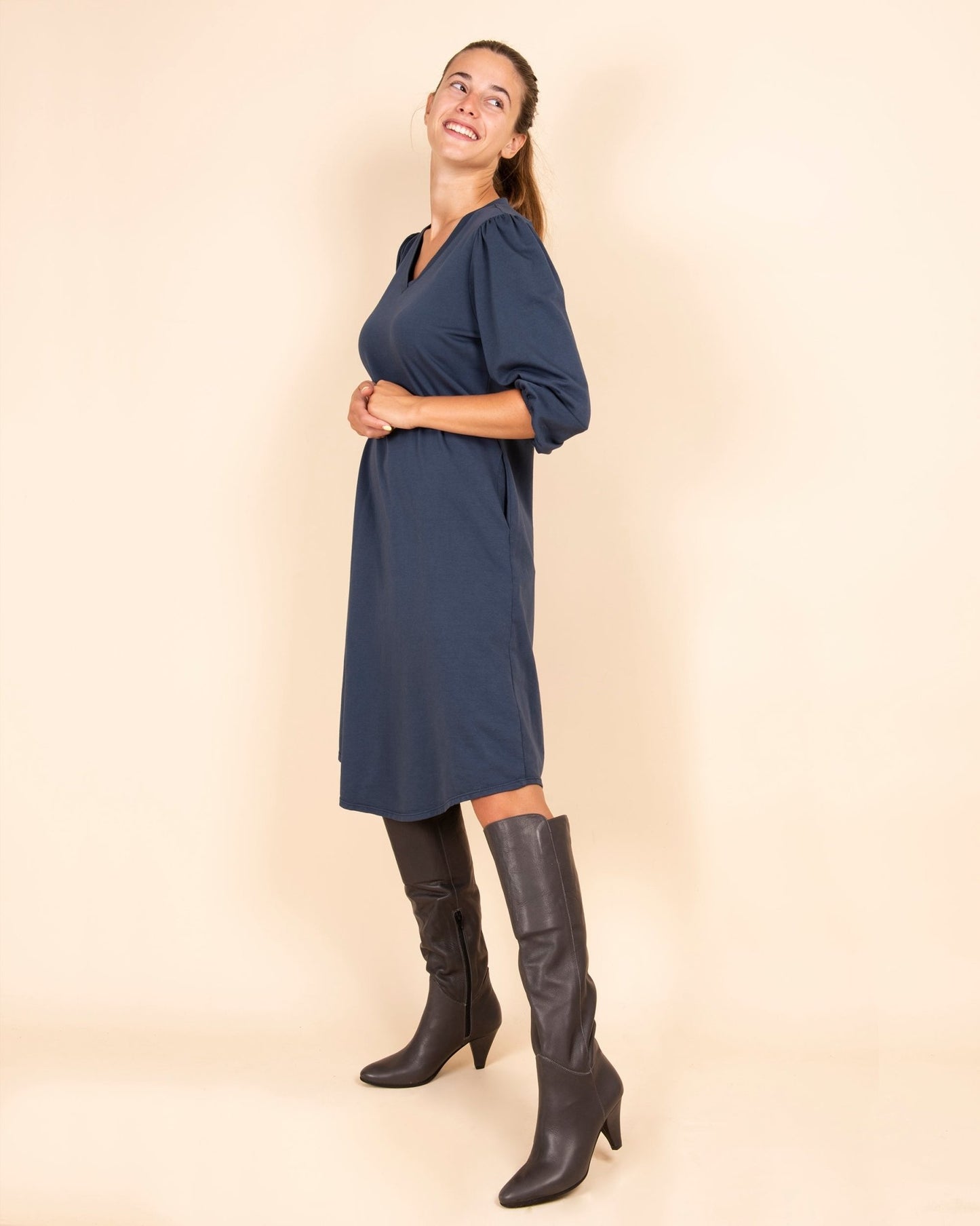 Ivette mousse dark gray - Marta Ray