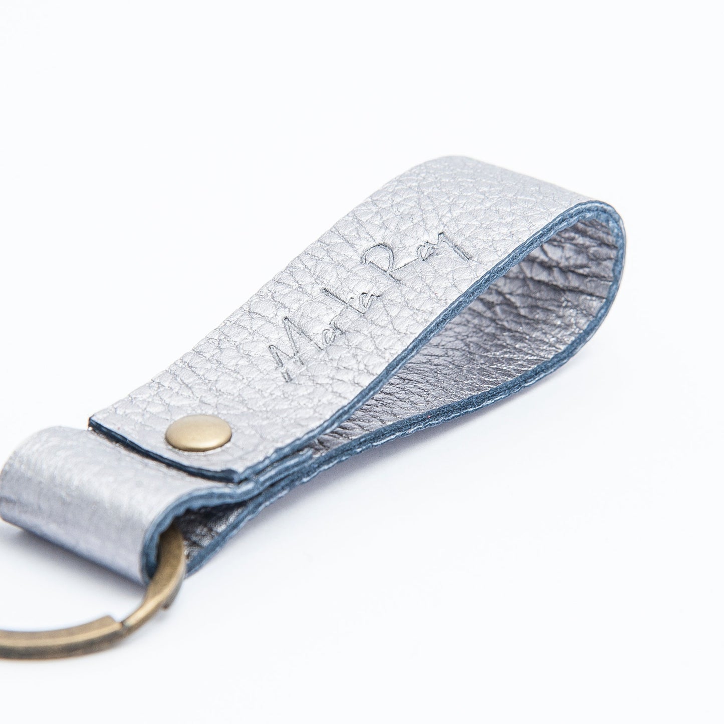 Jim portachiavi martellato laminato canna di fucile - Marta Ray