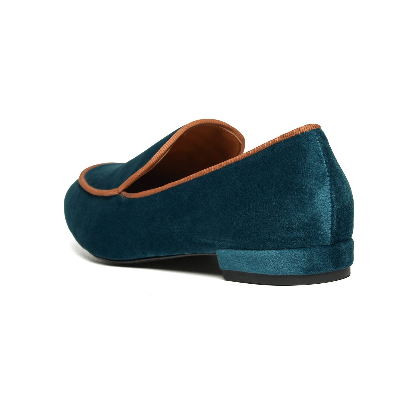 Mocassino Iris velluto petrolio - Marta Ray
