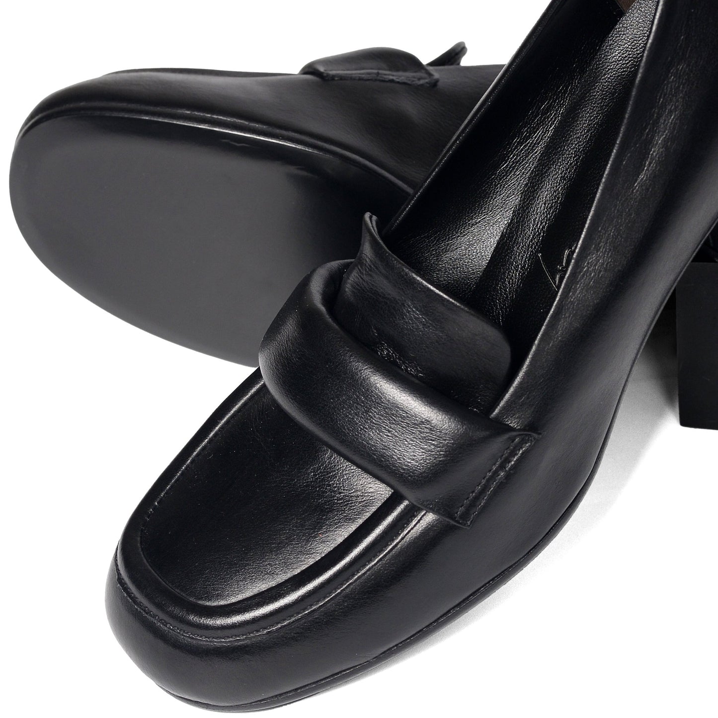 Mocassino Roz glossy nero - Marta Ray
