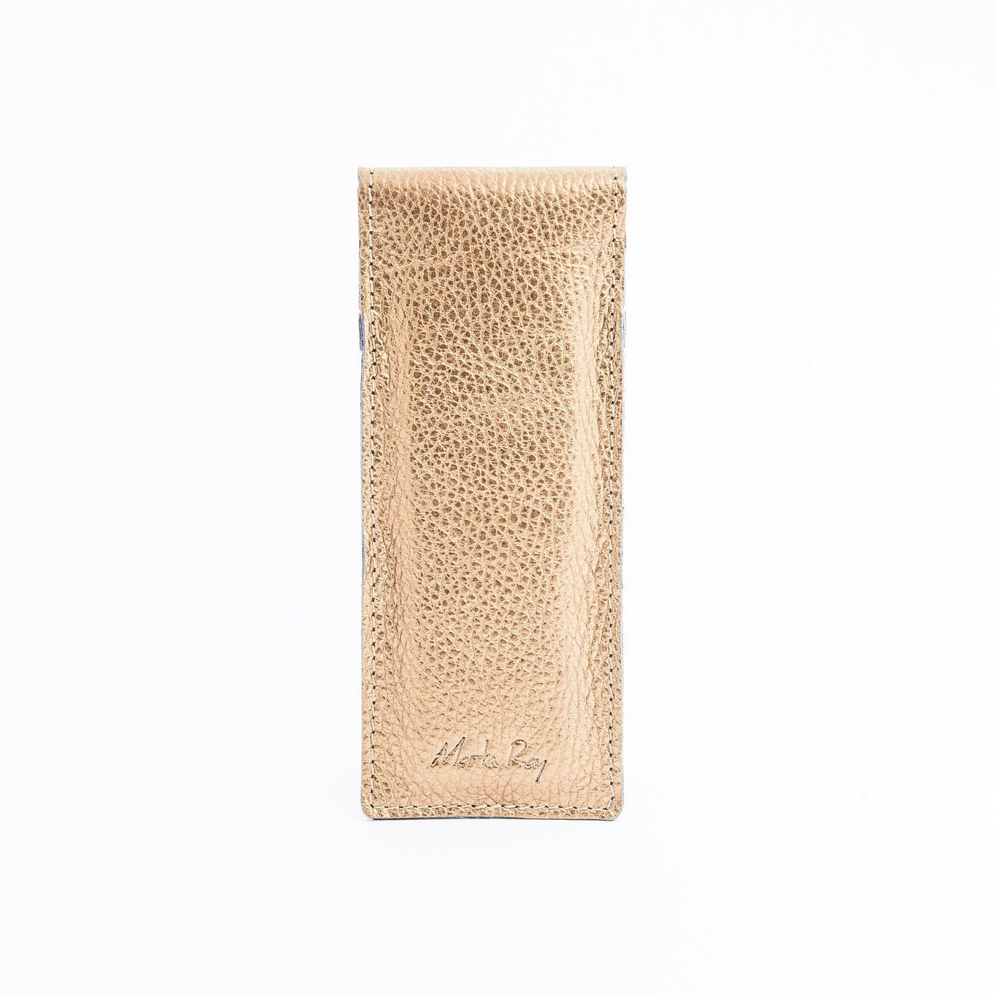 Pen portapenne martellato laminato bronzo - Marta Ray
