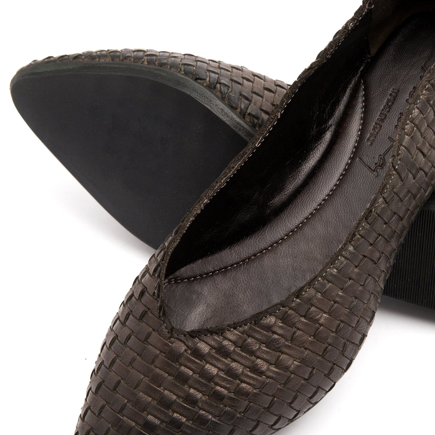 Soshu intrecciato tinto dark grey - Marta Ray