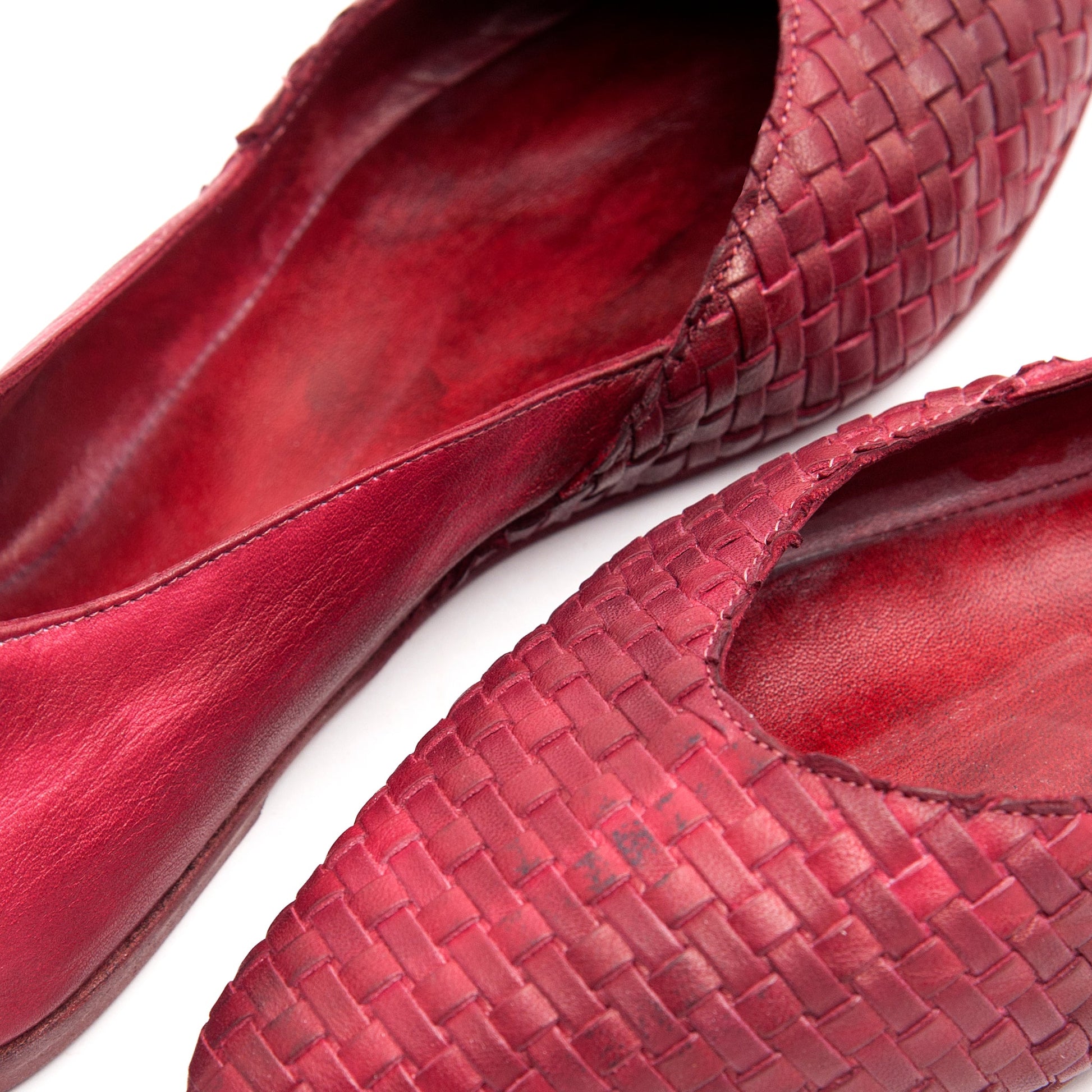 Toson intrecciato tinto vinaccia - Marta Ray