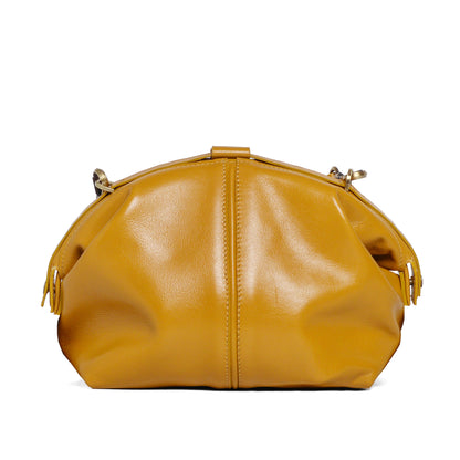 Pouf Medium glossy ambra