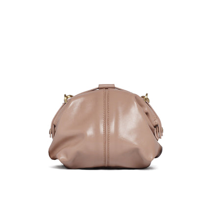 Pouf Small glossy nudo