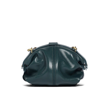Pouf Small glossy verde