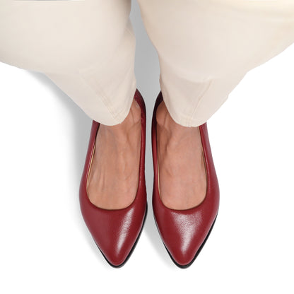 Augusta glossy ruby ​​ballerina 
