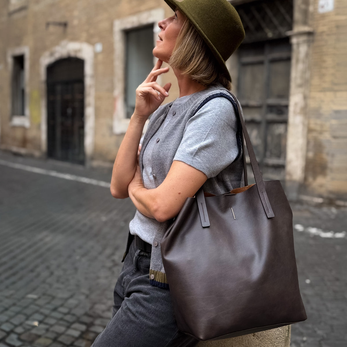 Alice bag mistral testa di moro