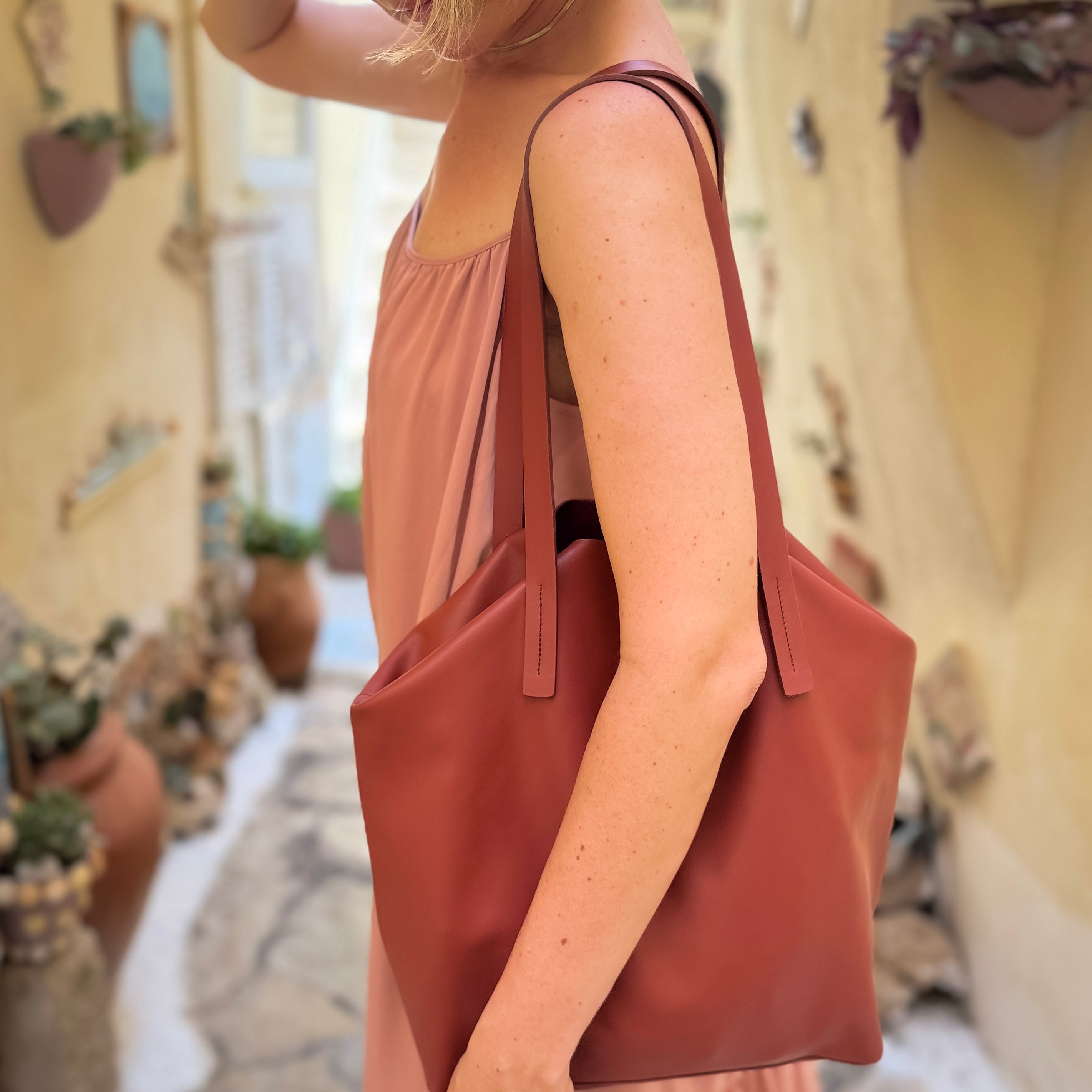 Alice bag mousse cuoio inglese