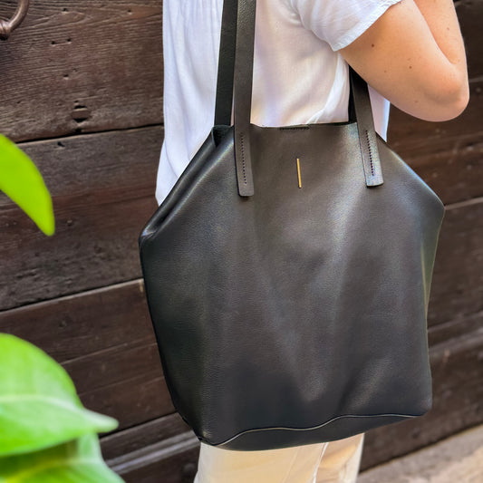 Alice bag ingrassato nero