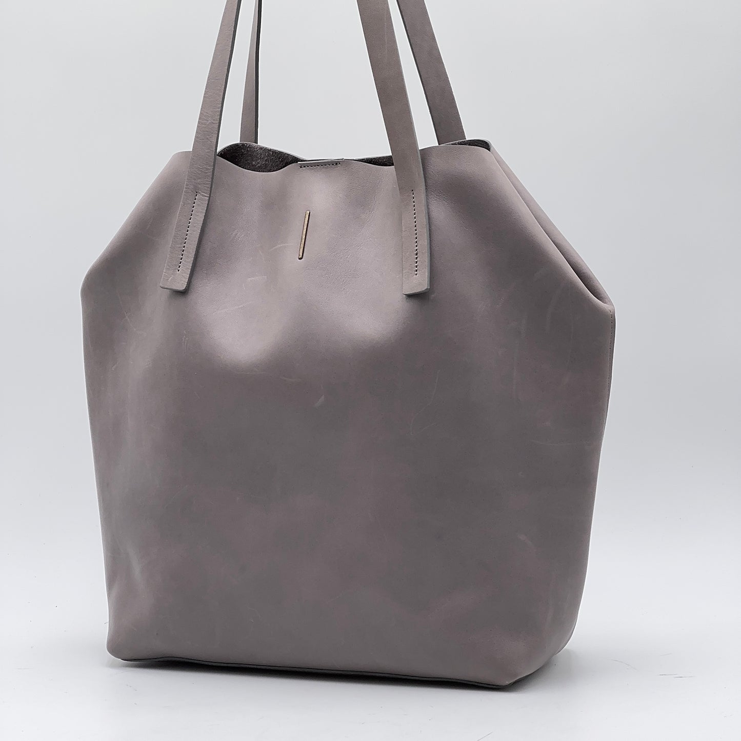 Alice bag ingrassato grigio