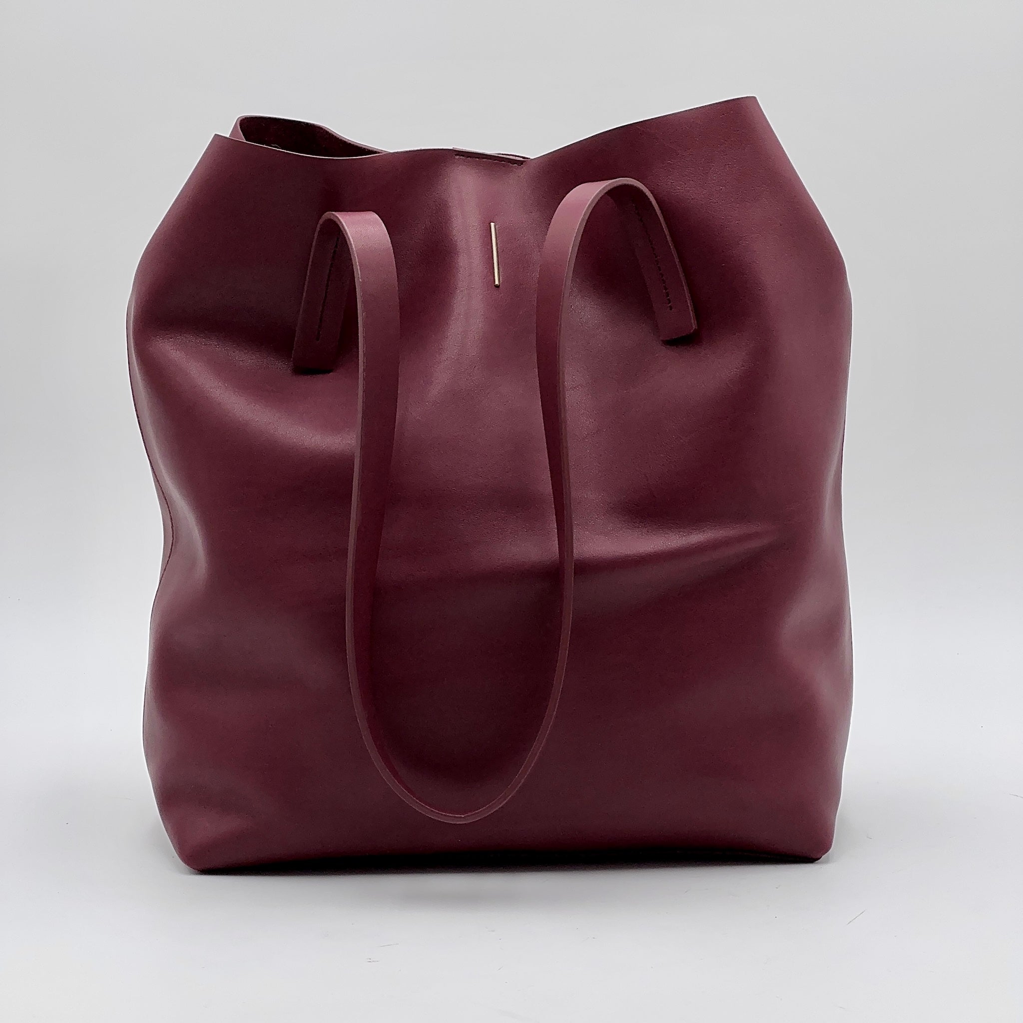 Alice bag ingrassato rubino
