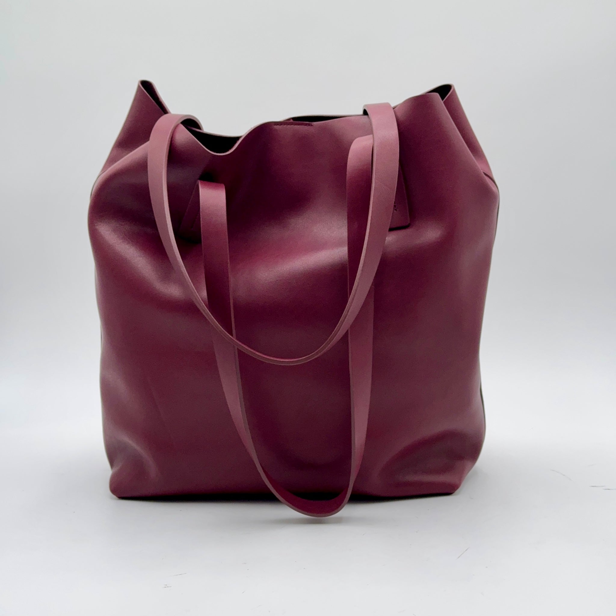 Alice bag ingrassato rubino