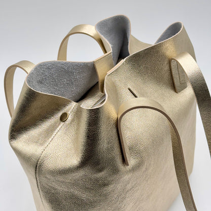 Alice bag laminato platino