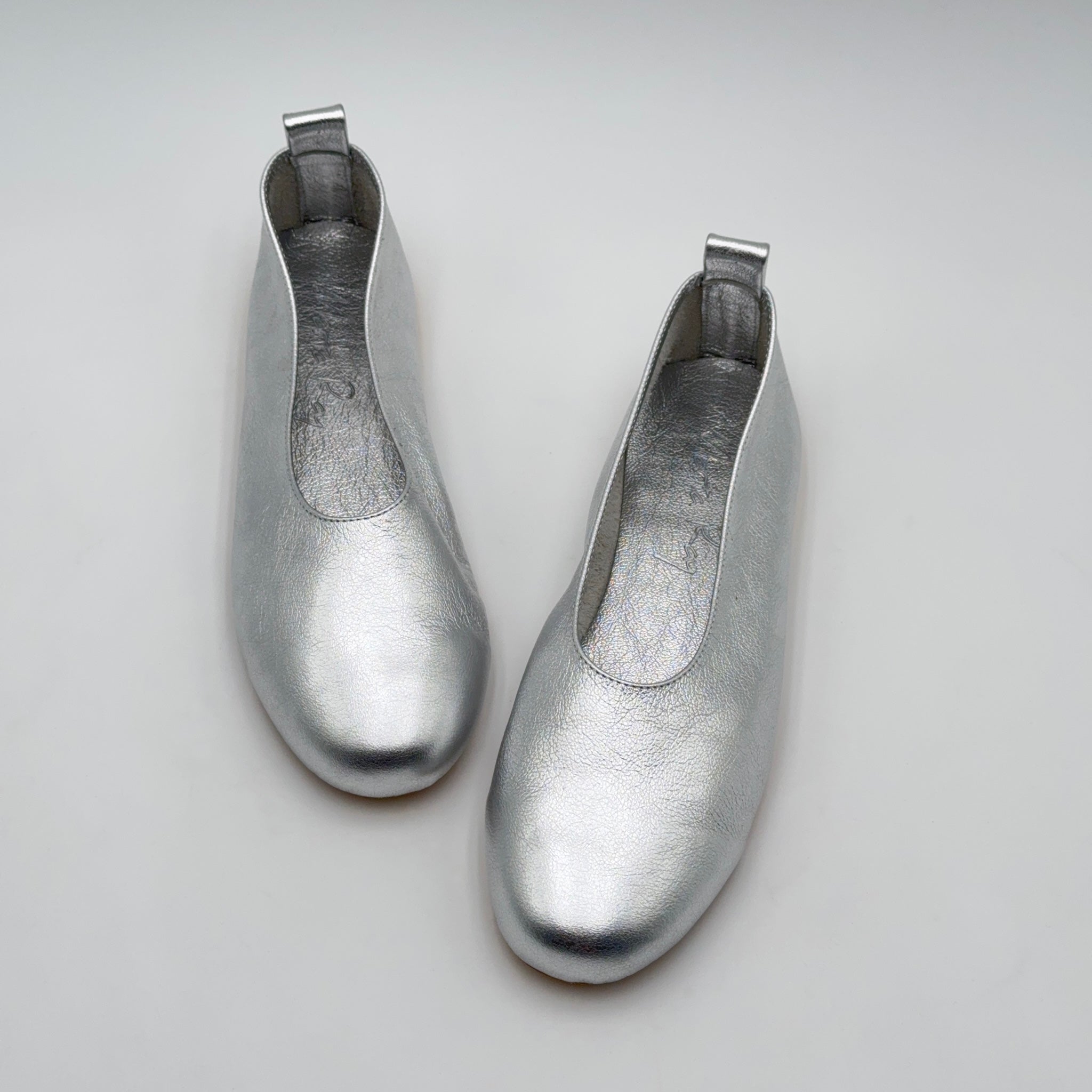 Ballerina Elsa laminato argento