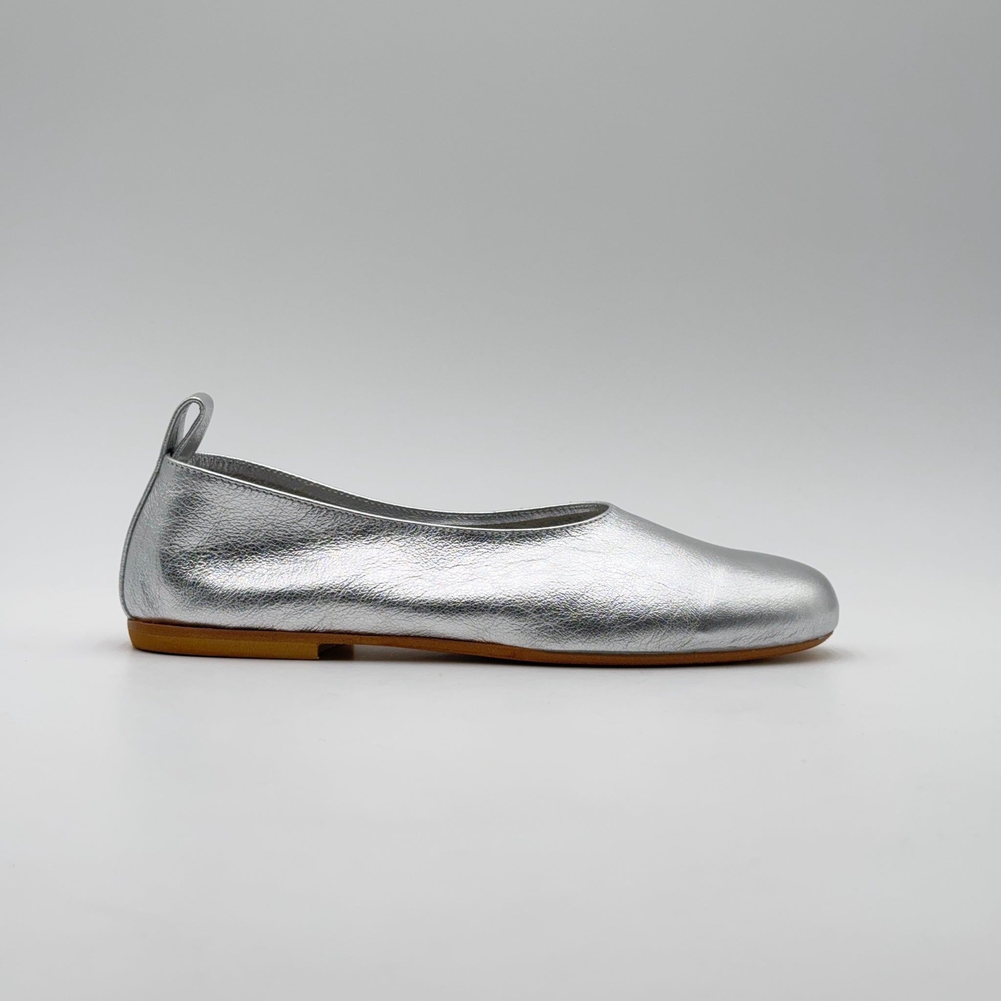 Ballerina Elsa laminato argento