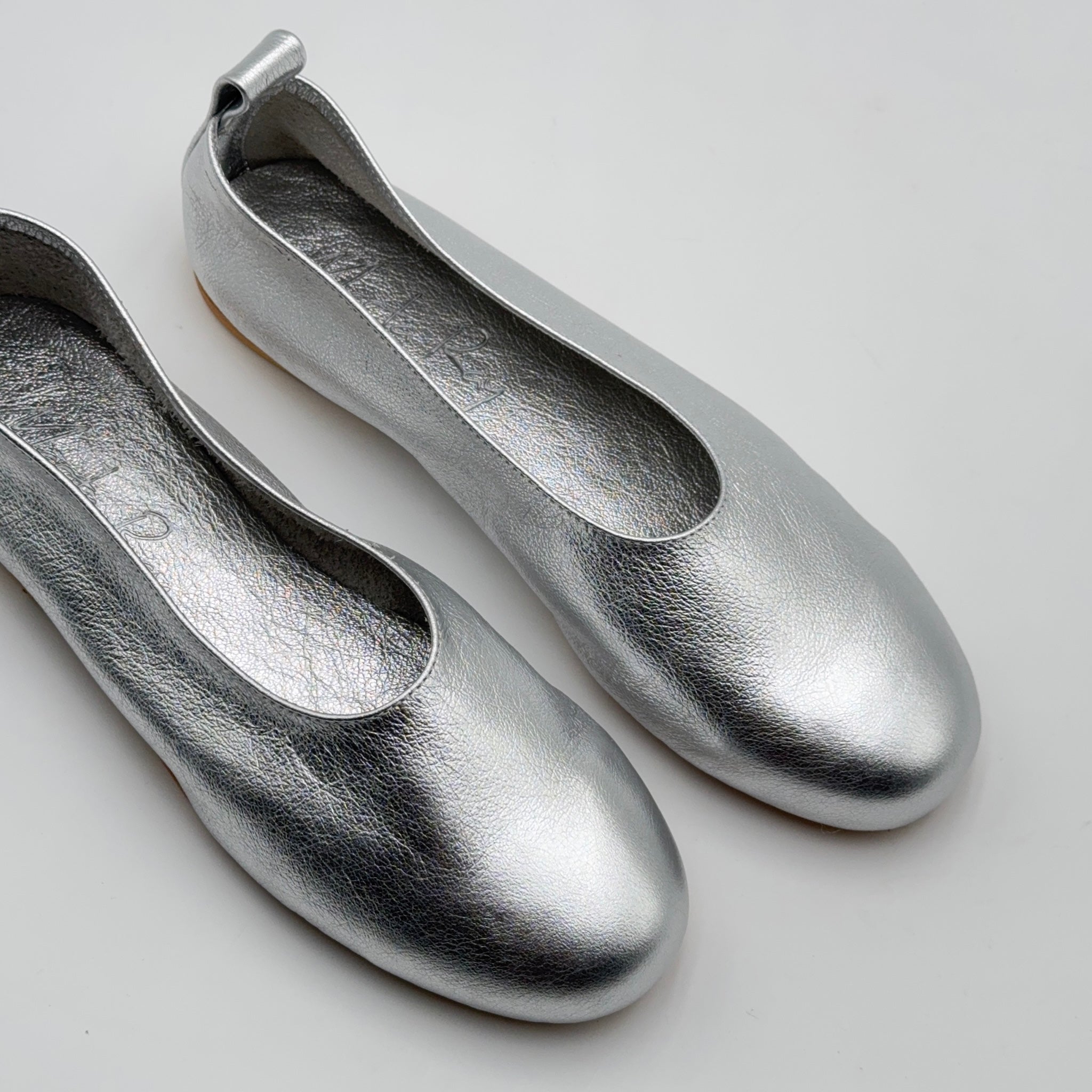 Ballerina Elsa laminato argento