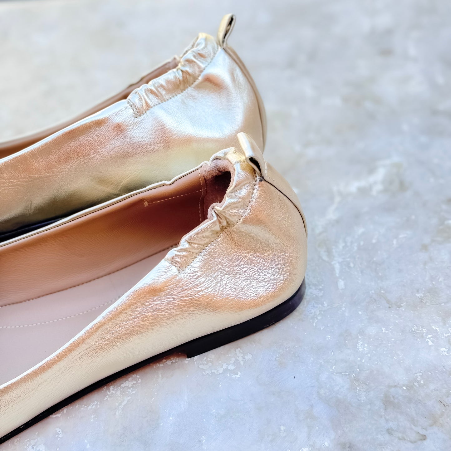 Ballerina Fiorella laminato platino