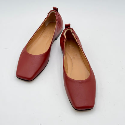Ballerina Fiorella mousse cuoio inglese