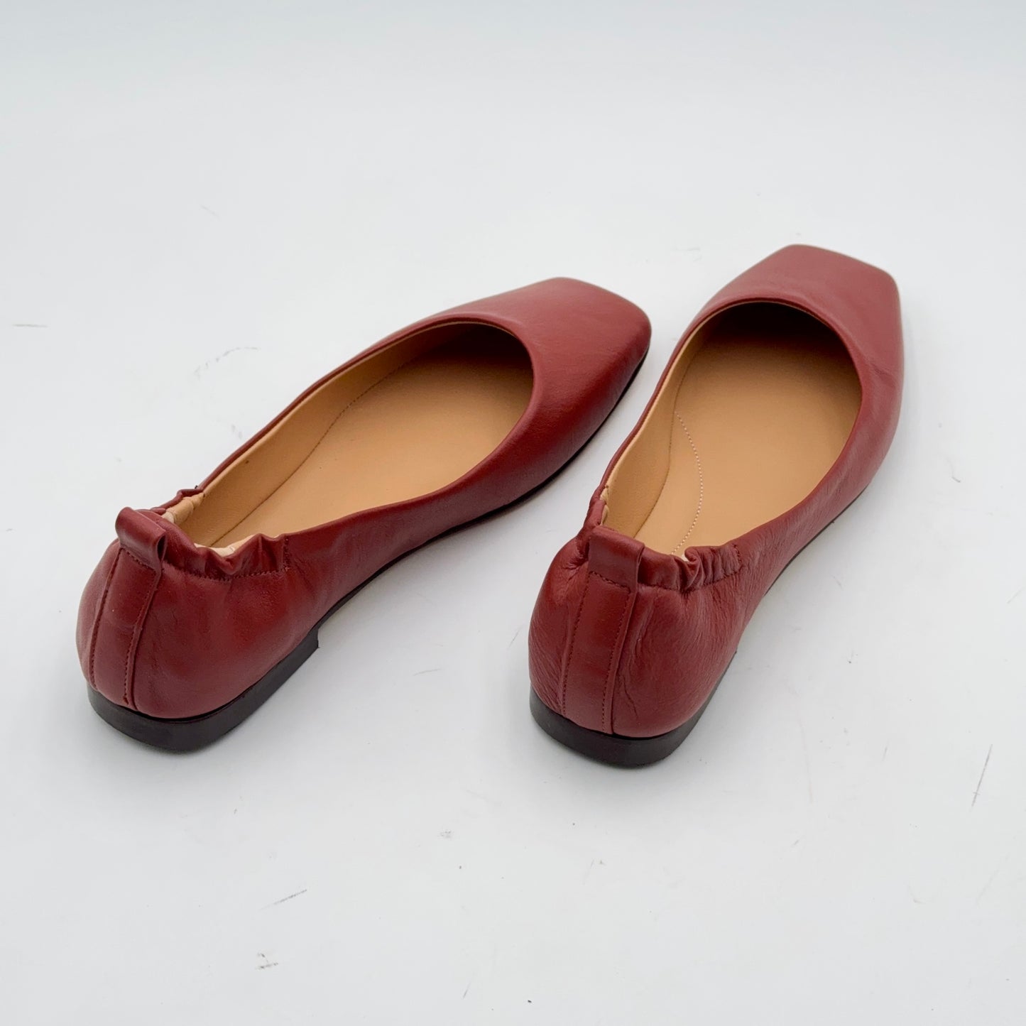 Ballerina Fiorella mousse cuoio inglese